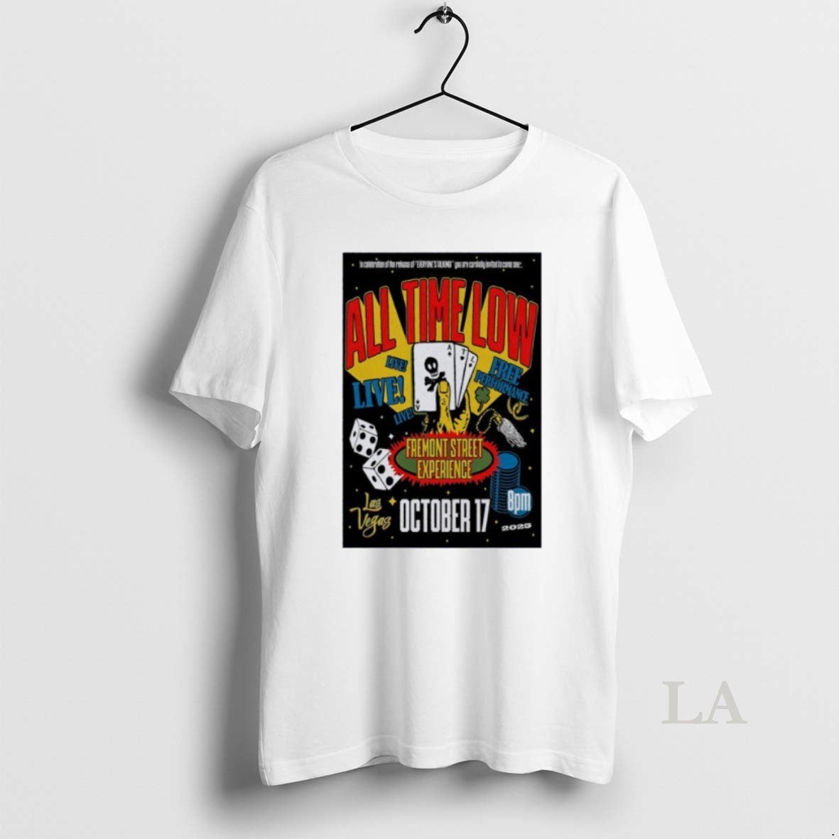 Original All Time Low Oct 17 2025 Live In Las Vegas Nv Shirt Hoodie Sweatshirt | PurePodTees.com
