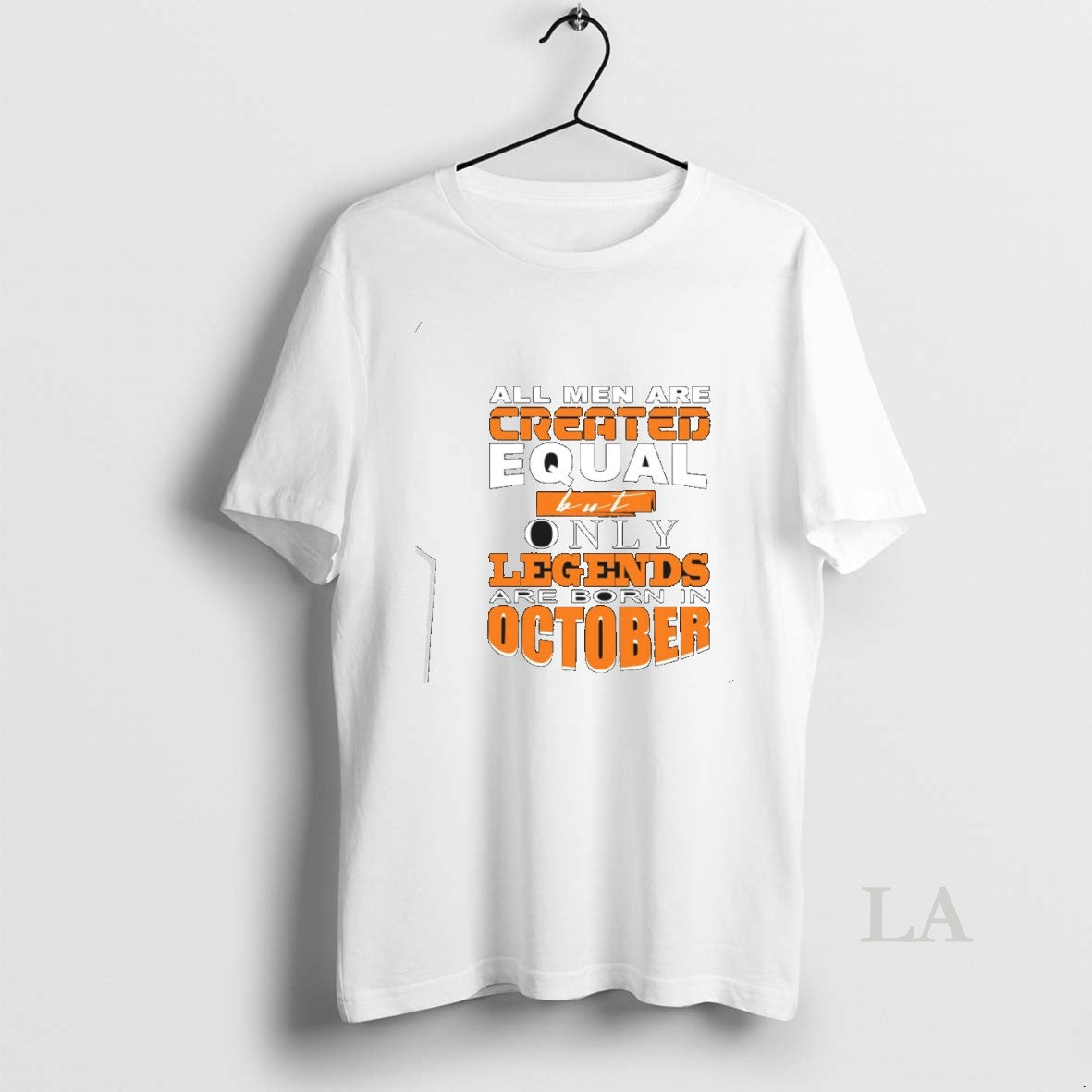 Original All Men Are Created Equal But Only Legends Are Born In October Shirt Hoodie Sweatshirt | PurePodTees.com