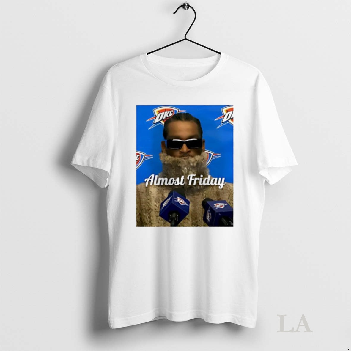 Original Almost Friday Shai Gilgeous Alexander Of The Oklahoma City Thunder Okc Shirt Hoodie Sweatshirt | PurePodTees.com
