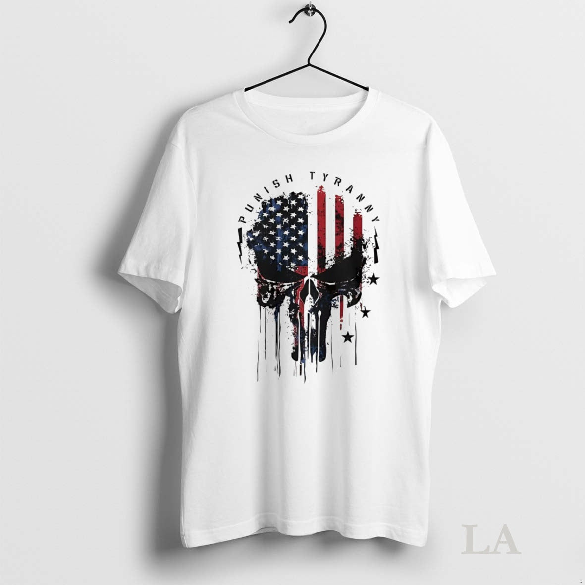 Original American Flag Skull Punish Tyranny Shirt Hoodie Sweatshirt | PurePodTees.com