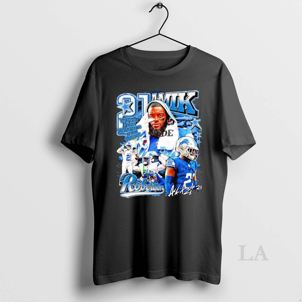 Original Amik Robertson You Cant Bury What Comes From The Dirt Detroit Lions Shirt Hoodie Sweatshirt | PurePodTees.com