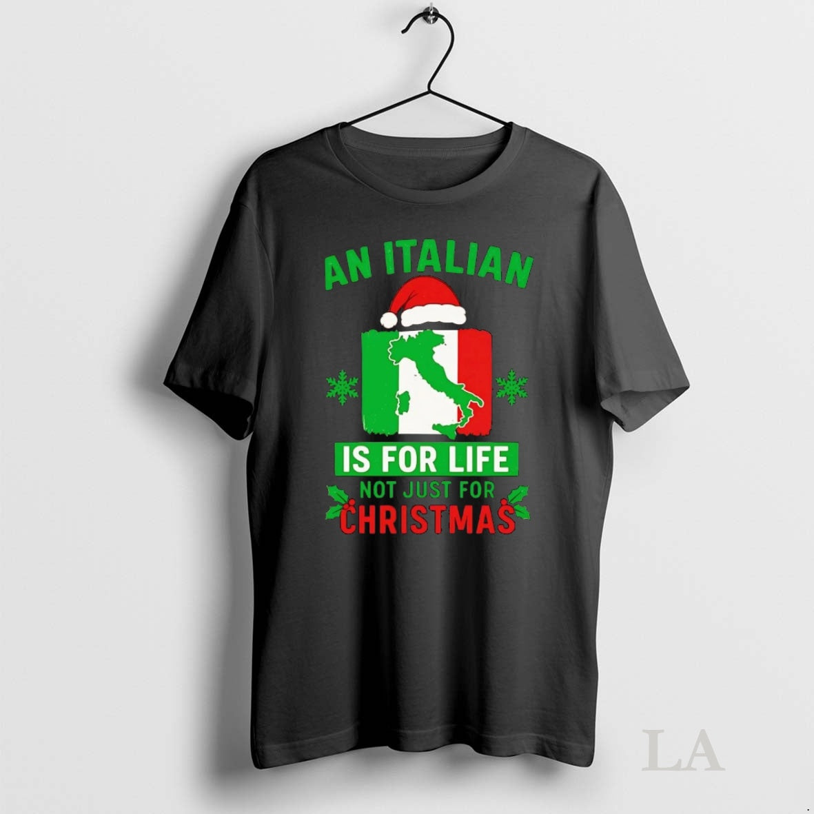 Original An Italian Is For Life Not Just For Christmas Shirt Hoodie Sweatshirt | PurePodTees.com