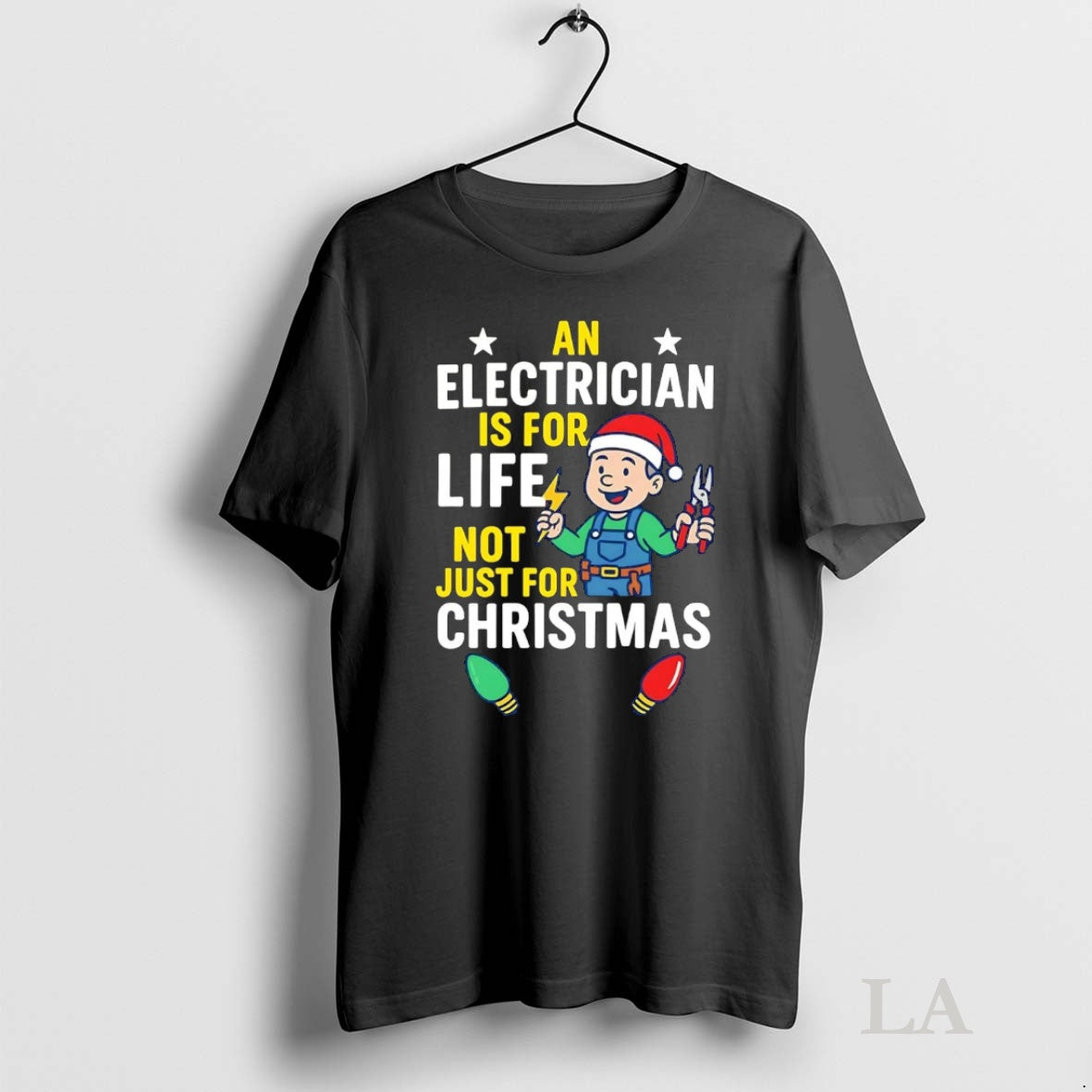Original An Electrician Is For Life Not Just For Christmas Shirt Hoodie Sweatshirt | PurePodTees.com