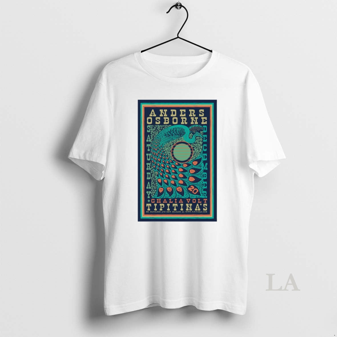 Original Anders Osborne Tipitinas In New Orleans La December 20 2025 Shirt Hoodie Sweatshirt | PurePodTees.com