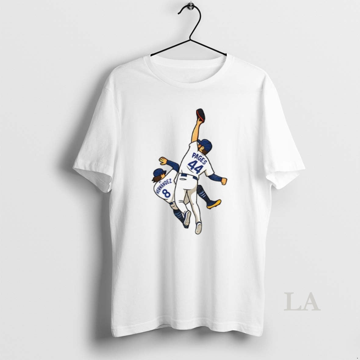 Original Andy Pages Catch Cartoon Dodgers World Series Game 7 Saving The Catch Shirt Hoodie Sweatshirt | PurePodTees.com