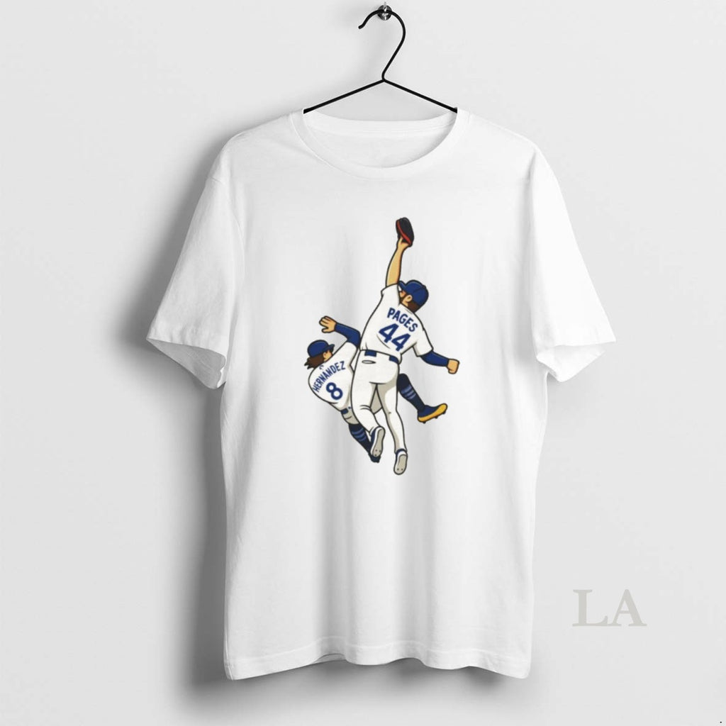 Original Andy Pages And Kike Hernandez 9th Inning Catch World Series Mlb Baseball 2025 Shirt Hoodie Sweatshirt