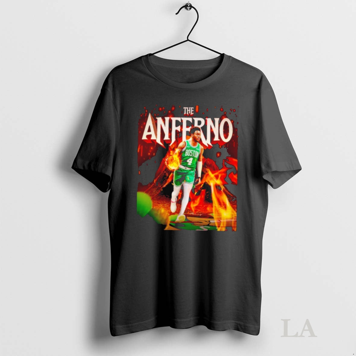 Original Anfernee Simons Boston Celtics The Anferno Shirt Hoodie Sweatshirt | PurePodTees.com