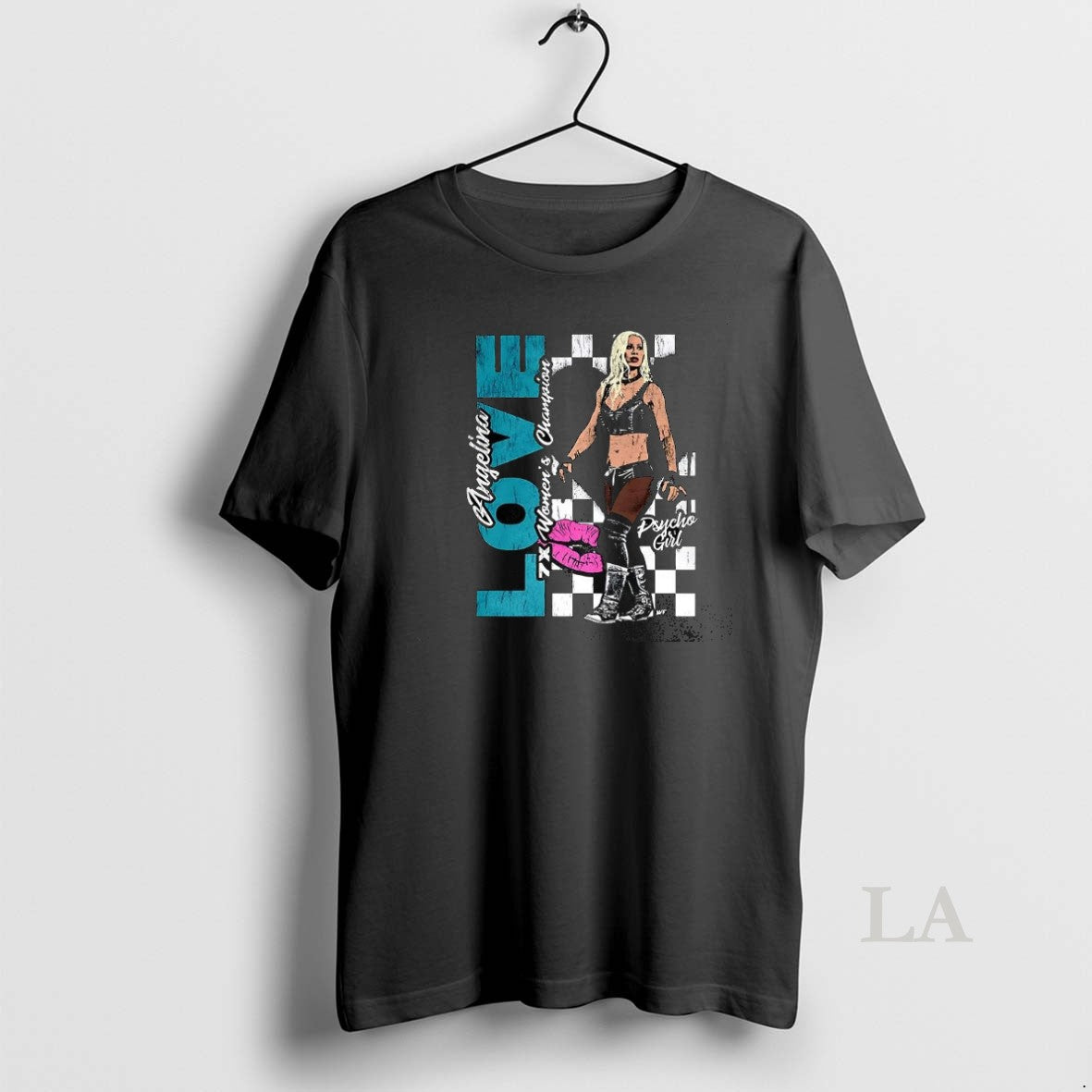 Original Angelina Love Tna Wrestling 7x Womens Champion Retro Shirt Hoodie Sweatshirt | PurePodTees.com