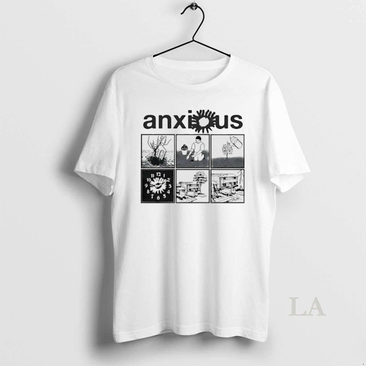 Original Anxious Van Comic Style Shirt Hoodie Sweatshirt | PurePodTees.com