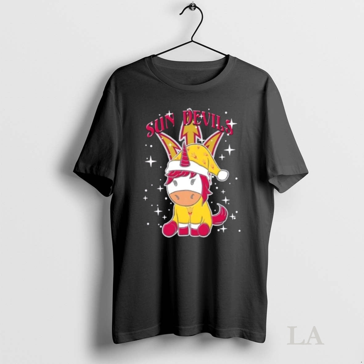 Original Arizona State Sun Devils Football X Unicorn Merry Christmas Shirt Hoodie Sweatshirt | PurePodTees.com