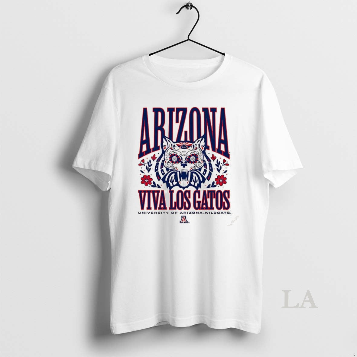 Original Arizona Wildcats Viva Los Gatos Dia De Los Muertos Shirt Hoodie Sweatshirt | PurePodTees.com