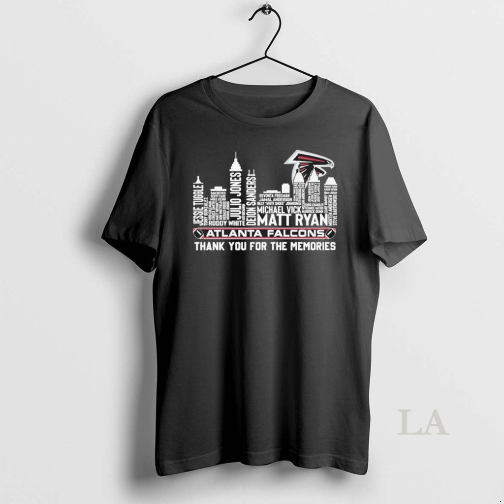 Original Atlanta Falcons Thank You For The Memories City Text Shirt Hoodie Sweatshirt | PurePodTees.com