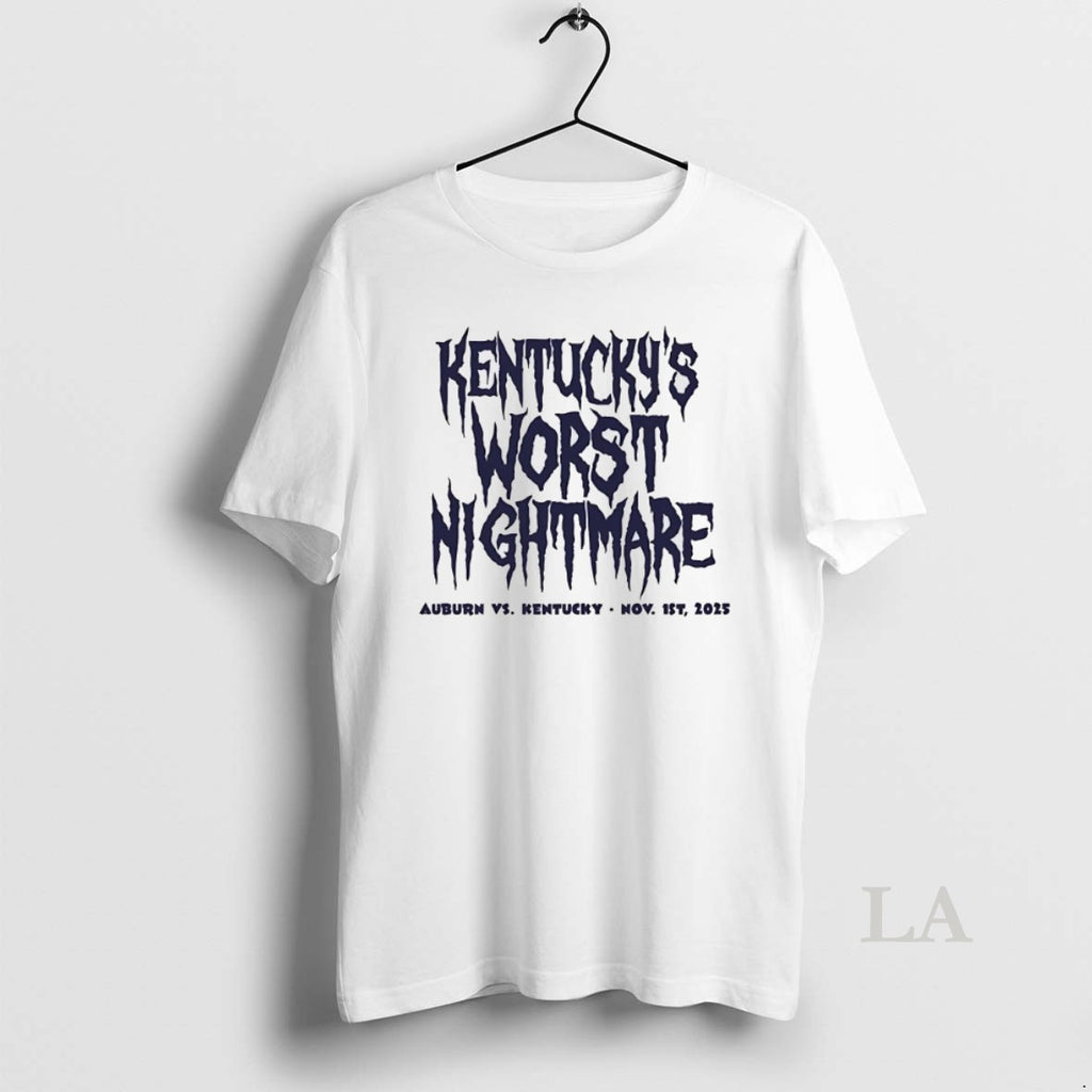 Original Auburn Tigers Kentuckys Worst Nightmare 2025 Shirt Hoodie Sweatshirt | PurePodTees.com