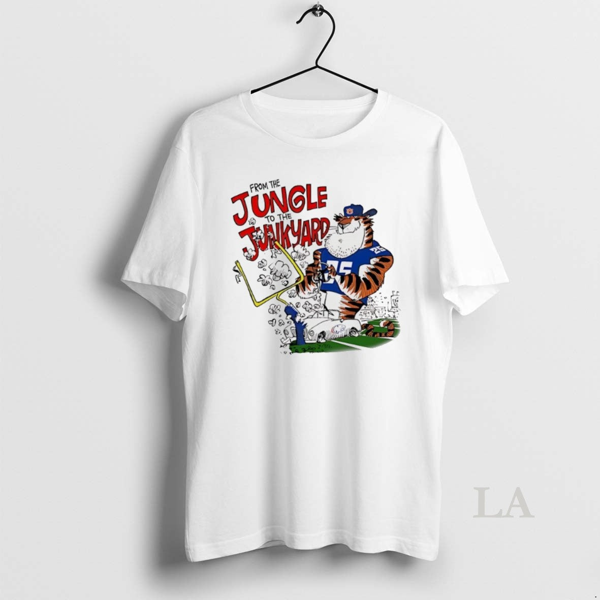 Original Auburn Tigers From The Jungle To The Junkyard Shirt Hoodie Sweatshirt | PurePodTees.com
