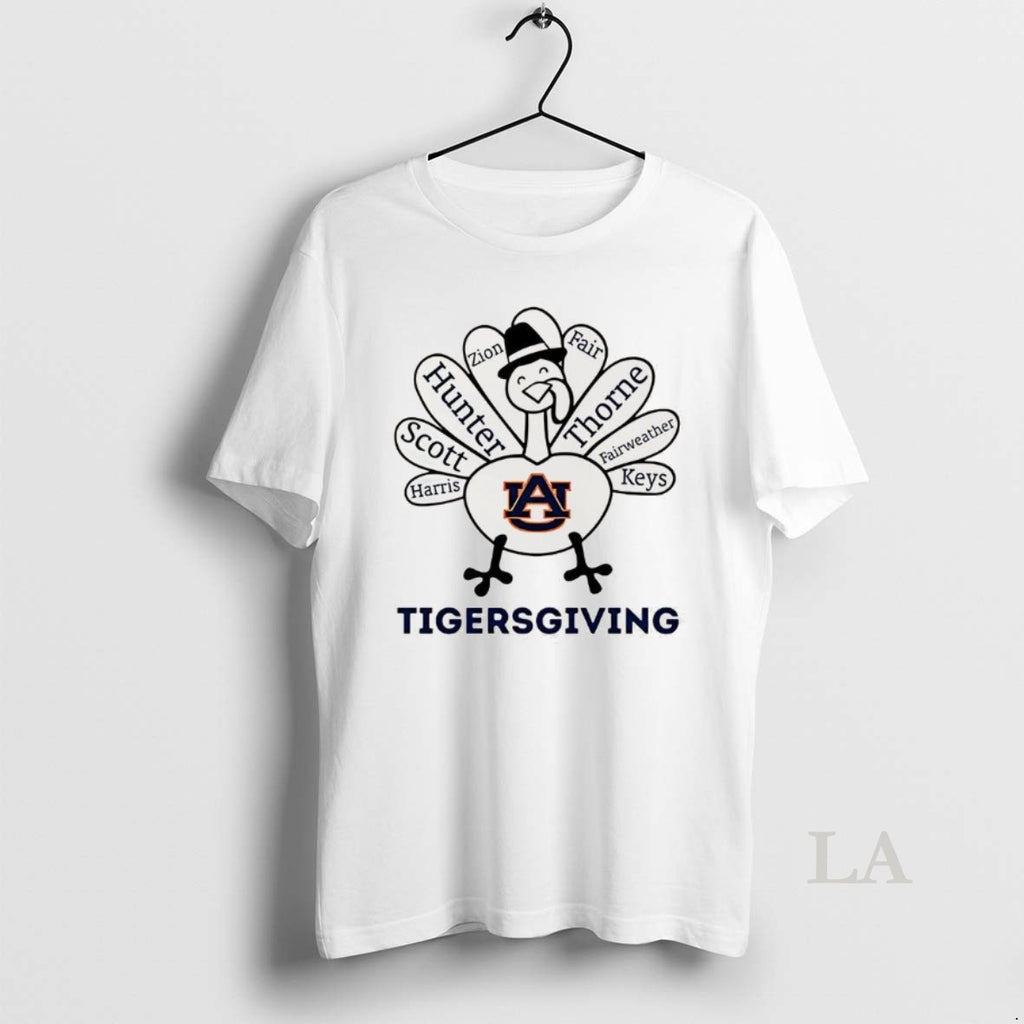 Original Auburn Tigers Turkey Tigersgiving Thanksgiving With Heroes Shirt Hoodie Sweatshirt | PurePodTees.com