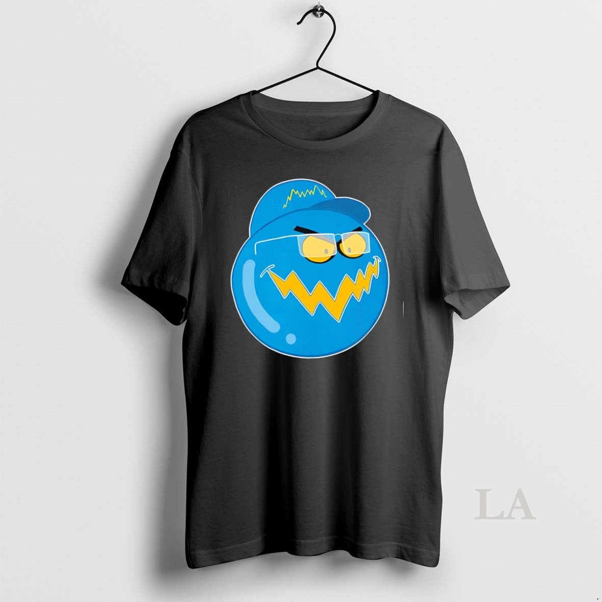 Original Awesome Cursed Bubble Los Angeles Chargers Shirt Hoodie Sweatshirt | PurePodTees.com