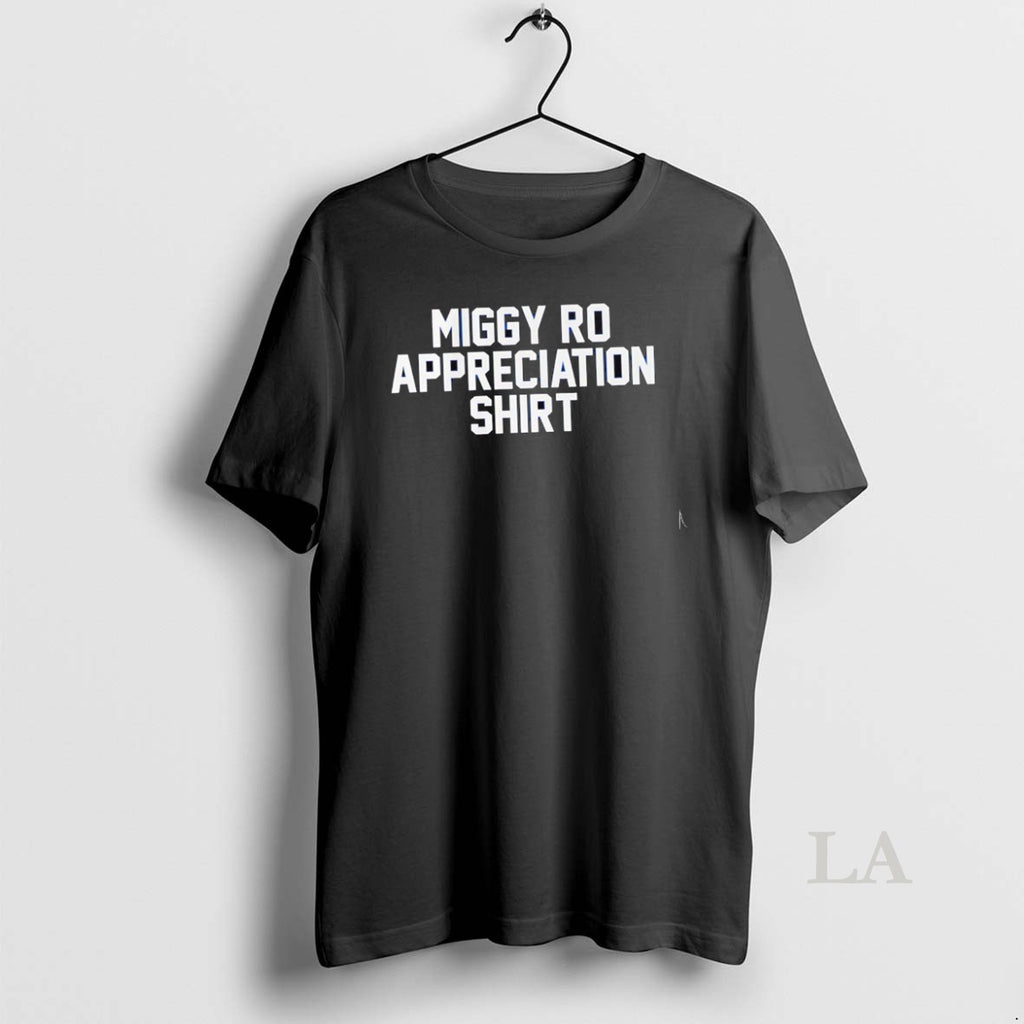 Original Awesome La Dodgers Miguel Rojas Appreciation Shirt Hoodie Sweatshirt | PurePodTees.com