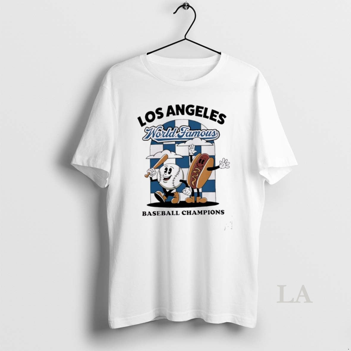 Original Awesome La Dodgers World Series Merch Los Angeles Dodgers World Famous Baseball Champions Shirt Hoodie Sweatshirt