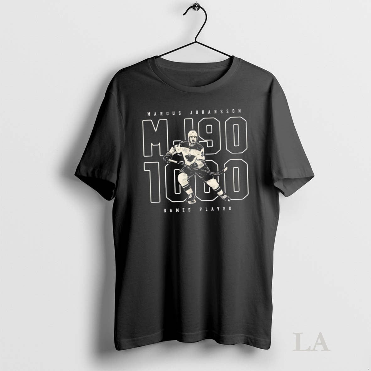 Original Awesome Marcus Johansson Mj90 1000 Games Player Hockey Shirt Hoodie Sweatshirt | PurePodTees.com