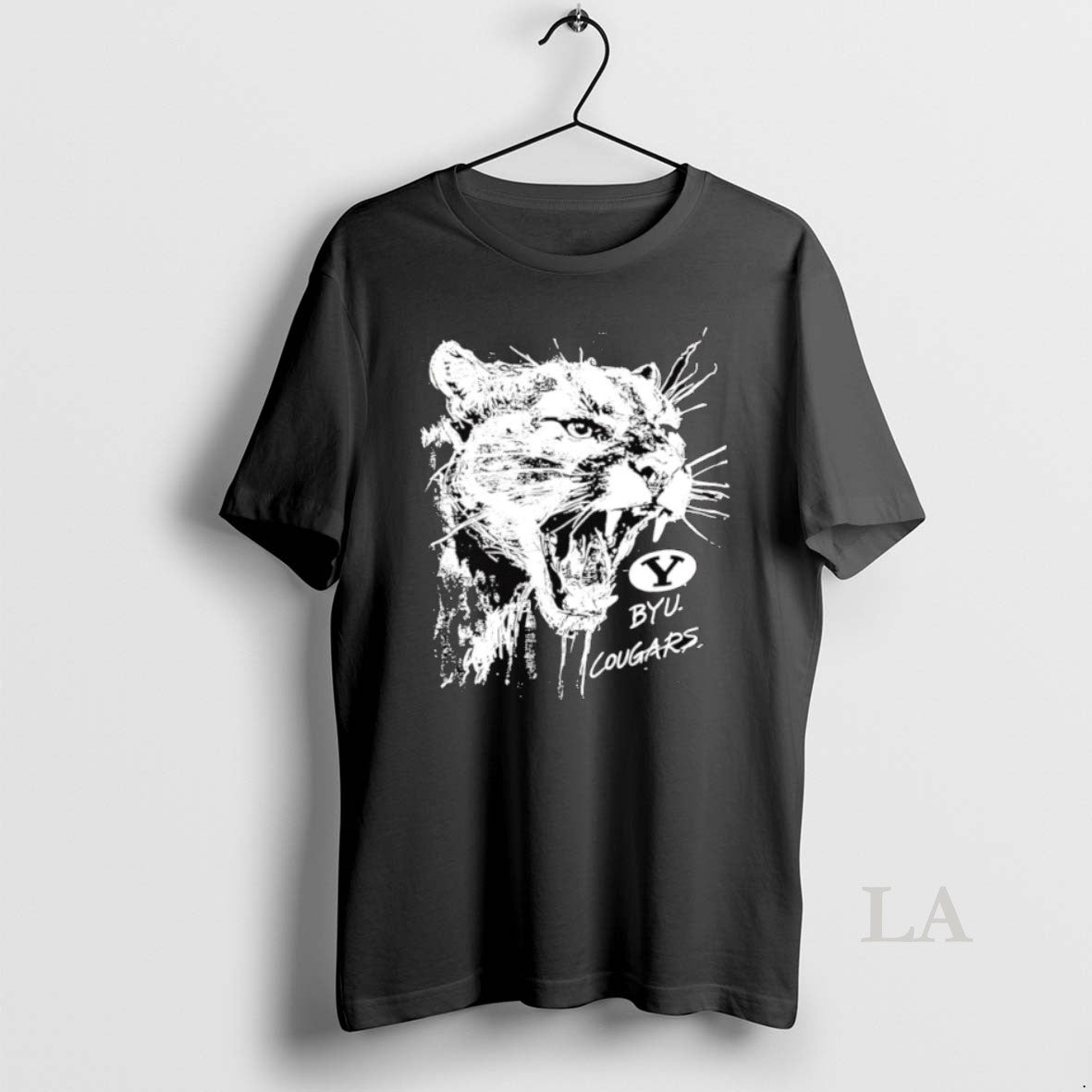 Original Byu Cougars Vintage Cougar Mascot Schools Logo Shirt Hoodie Sweatshirt | PurePodTees.com