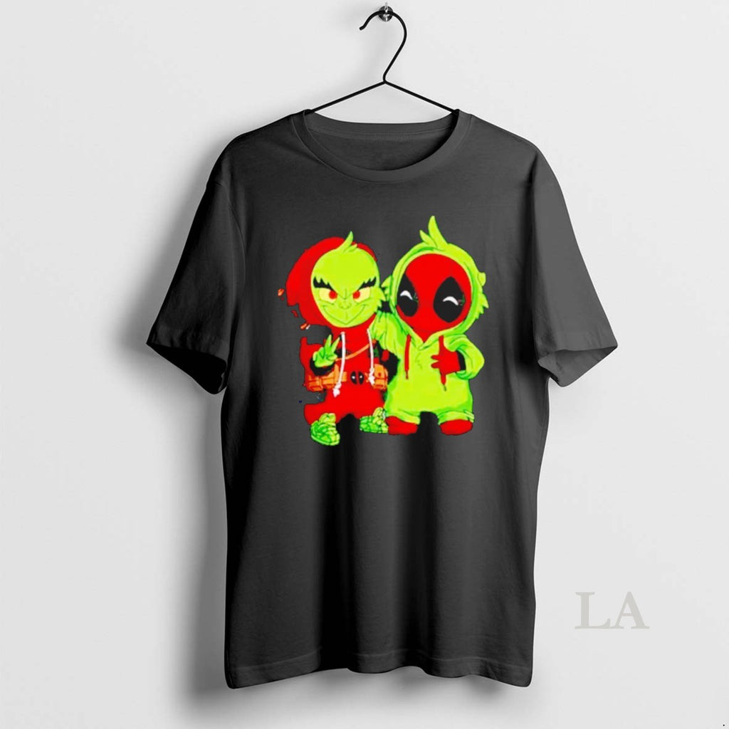 Original Baby Grinch And Deadpool Chibi