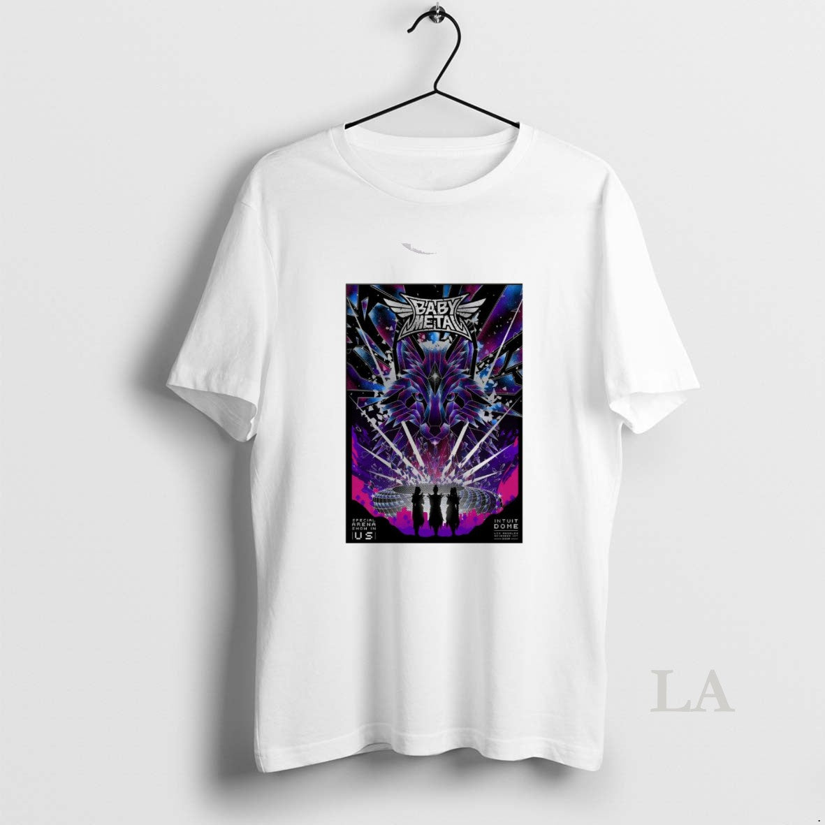 Original Babymetal Intuit Dome Los Angeles Ca November 1 2025 Shirt Hoodie Sweatshirt | PurePodTees.com