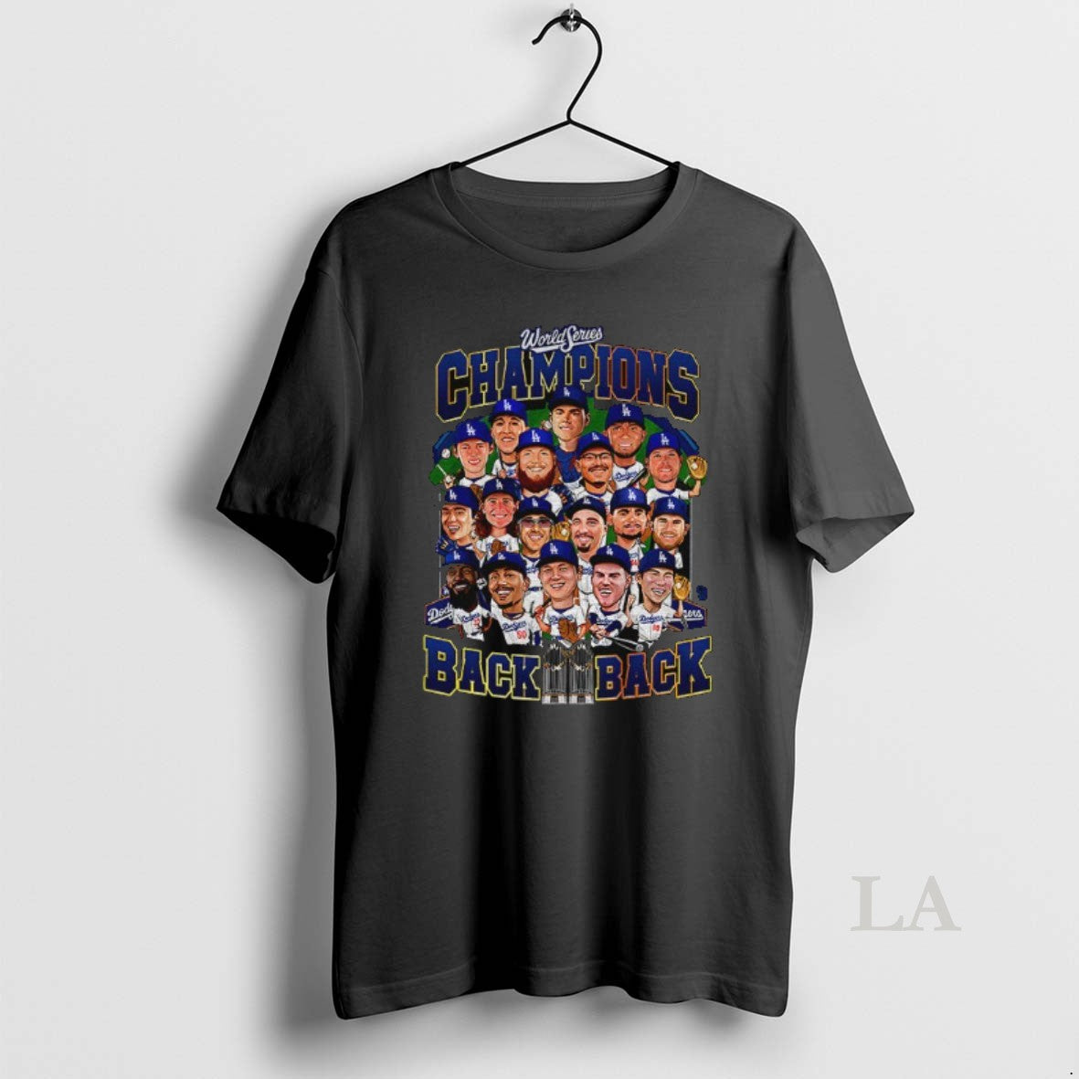 Original Back 2 Back Champions Los Angeles Dodgers 2025 World Series Mlb Players Shirt Hoodie Sweatshirt | PurePodTees.com