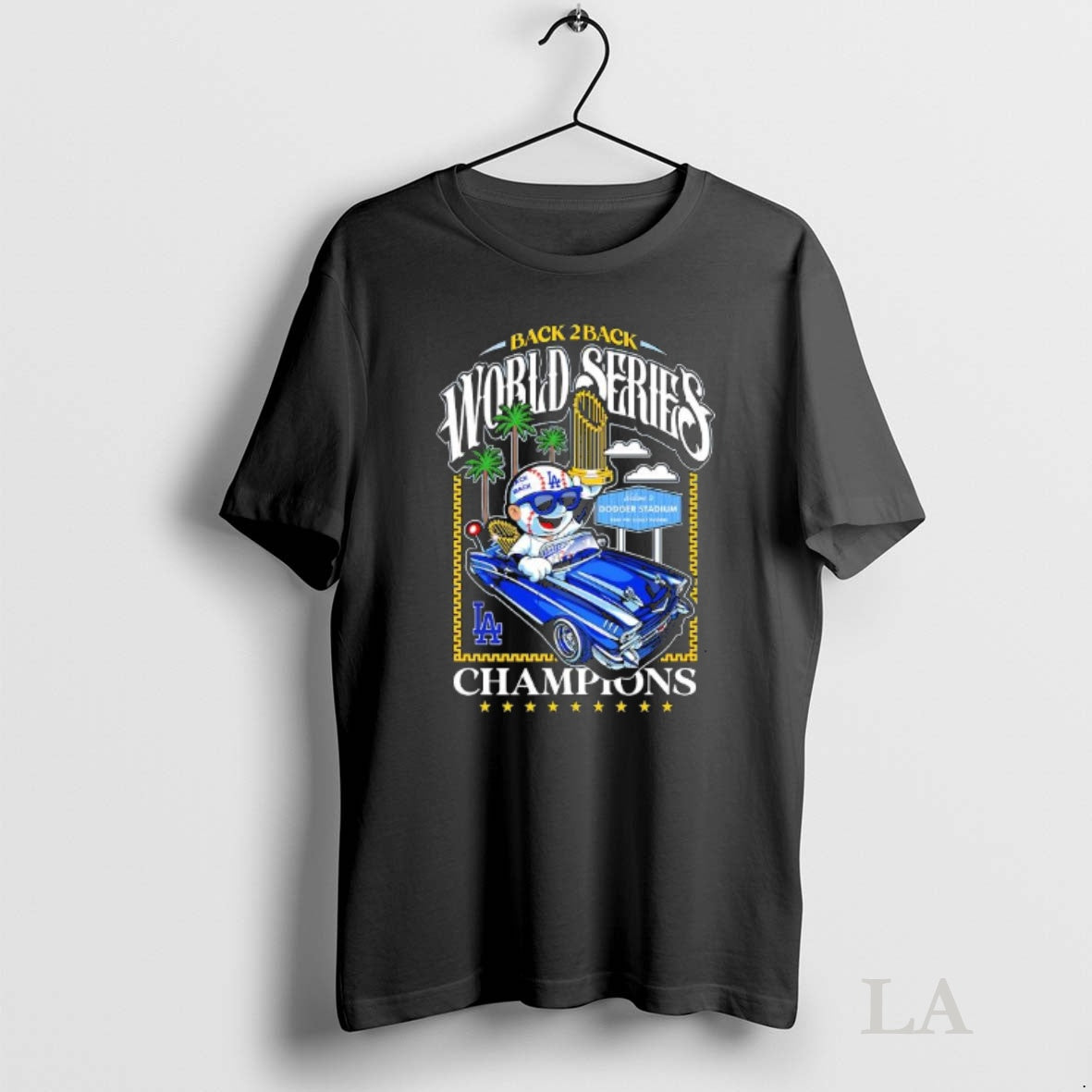 Original Back 2 Back World Series Champions Dodgers Graphic Shirt Hoodie Sweatshirt | PurePodTees.com