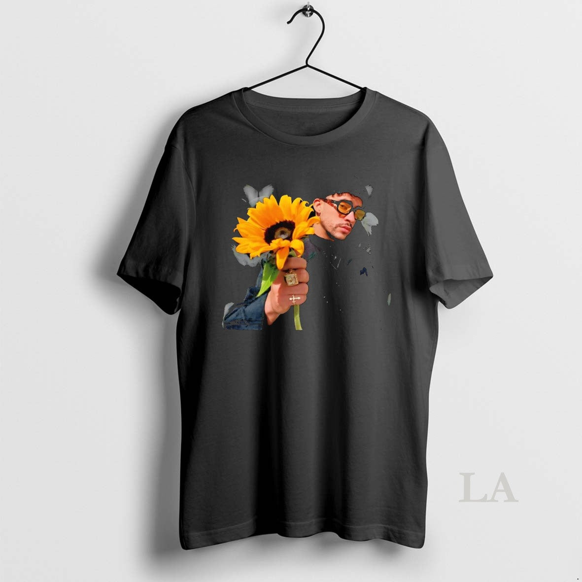 Original Bad Bunny Sunflowers Shirt Hoodie Sweatshirt | PurePodTees.com