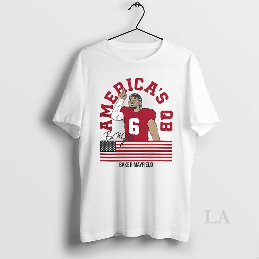 Original Baker Mayfield Americas Qb Falg
