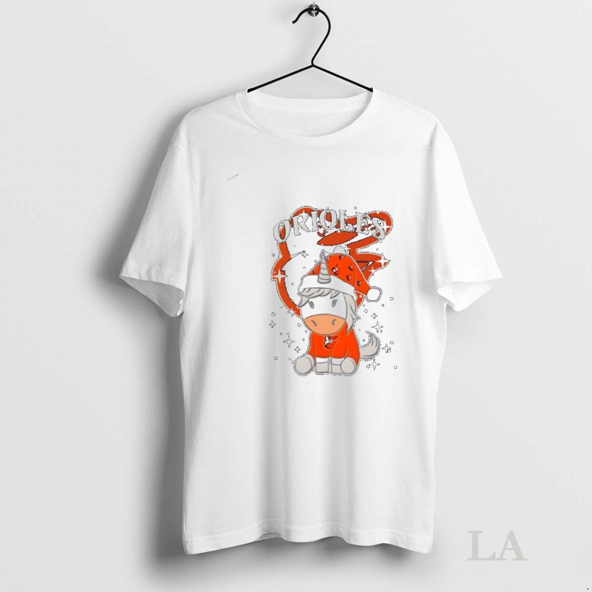 Original Baltimore Orioles Baseball X Unicorn Merry Christmas Shirt Hoodie Sweatshirt | PurePodTees.com