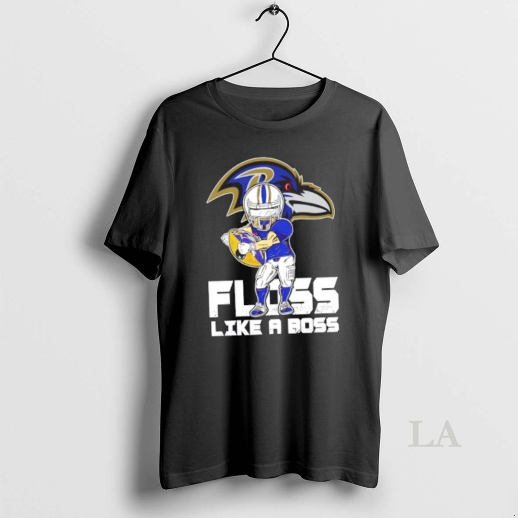 Original Baltimore Ravens Football Floss Like A Boss Shirt Hoodie Sweatshirt | PurePodTees.com