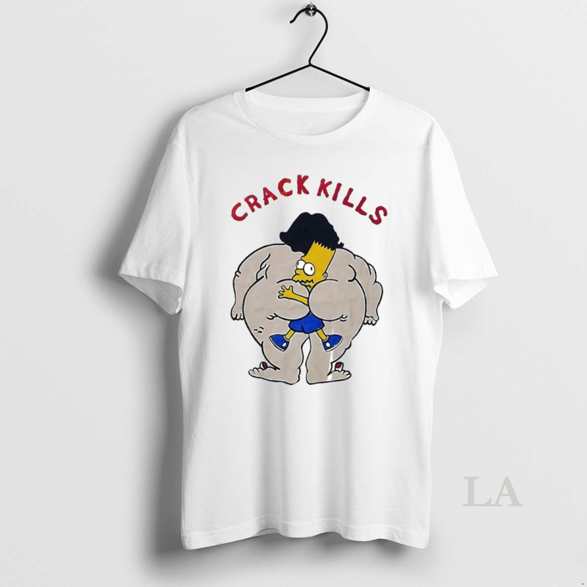 Original Bart Simpson Crack Kills Circle Shirt Hoodie Sweatshirt | PurePodTees.com