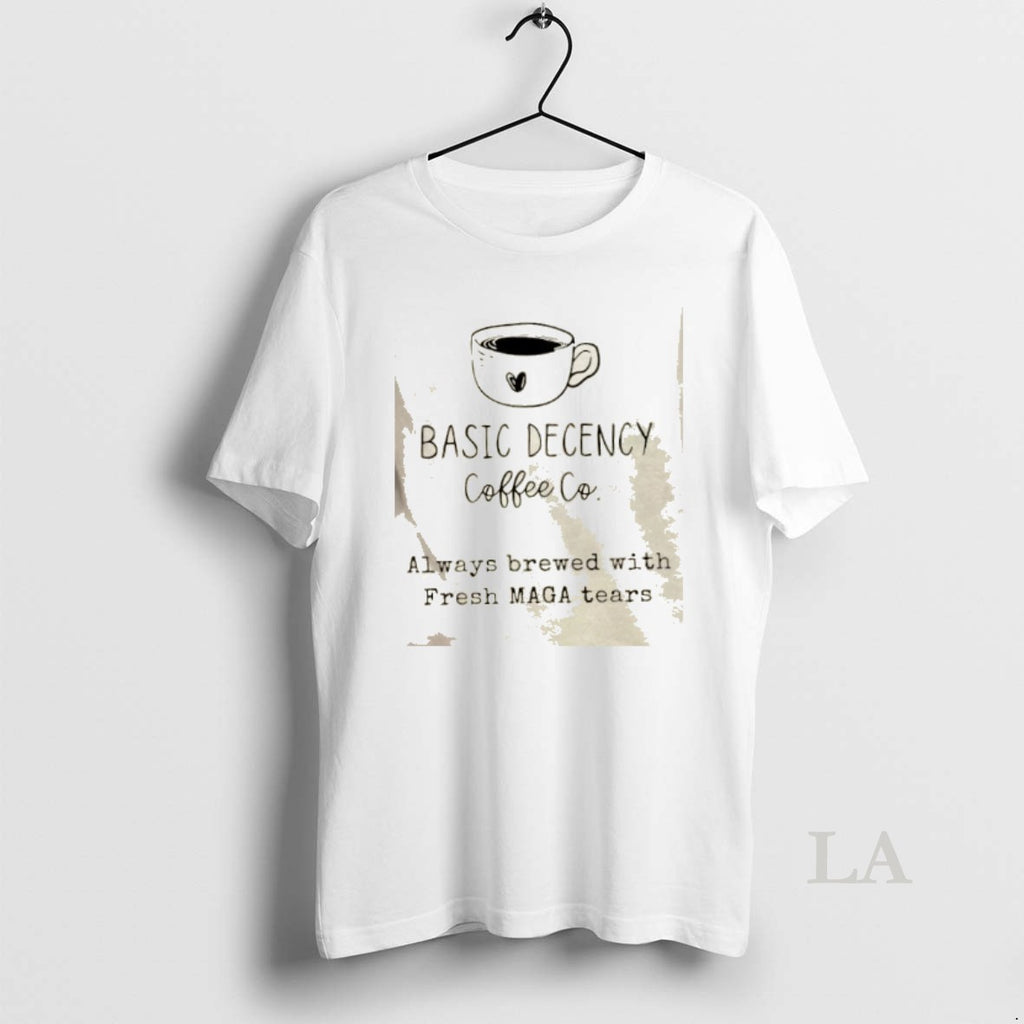 Original Basic Decency Coffee Co Shirt Hoodie Sweatshirt | PurePodTees.com