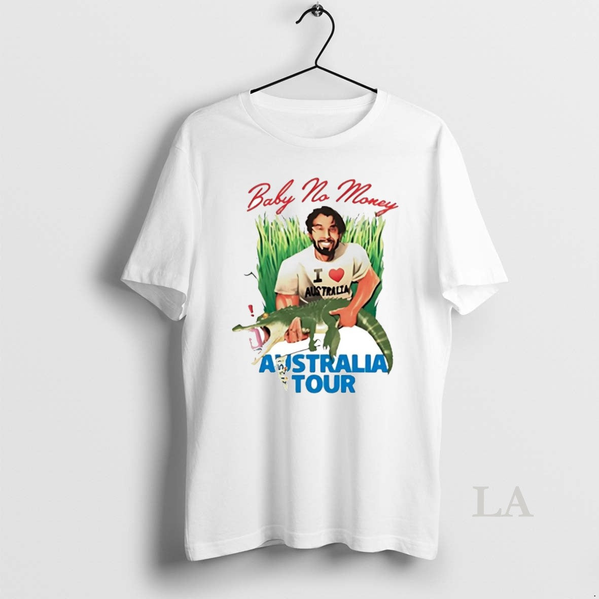 Original Bbnos Baby No Money Australia 2025 Tour Shirt Hoodie Sweatshirt | PurePodTees.com