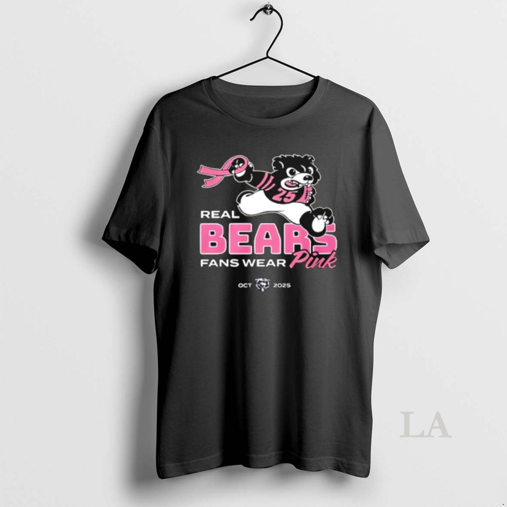 Original Ben Johnson Real Bears Fans Wear Pink Oct 2025