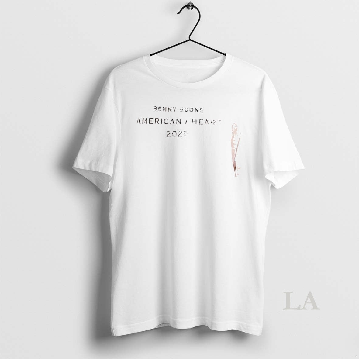 Original Benson Boone Merch American Heart 2025 Distressed Shirt Hoodie Sweatshirt | PurePodTees.com