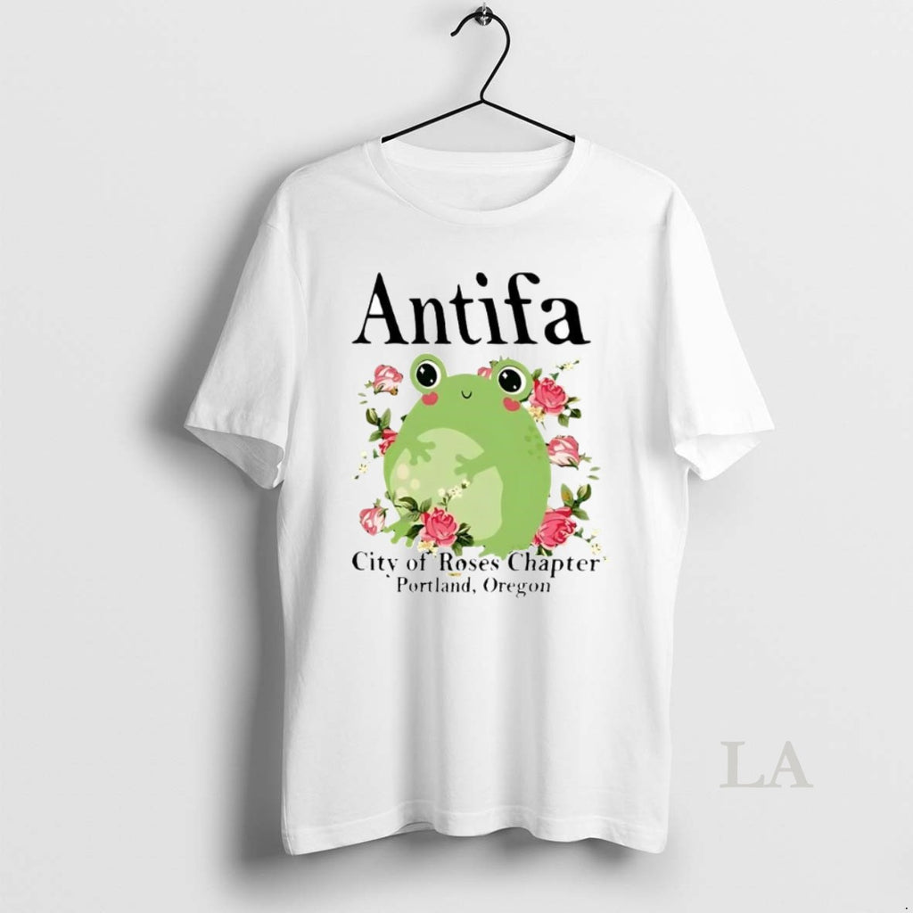 Original Best Antifa City Of Roses Frog