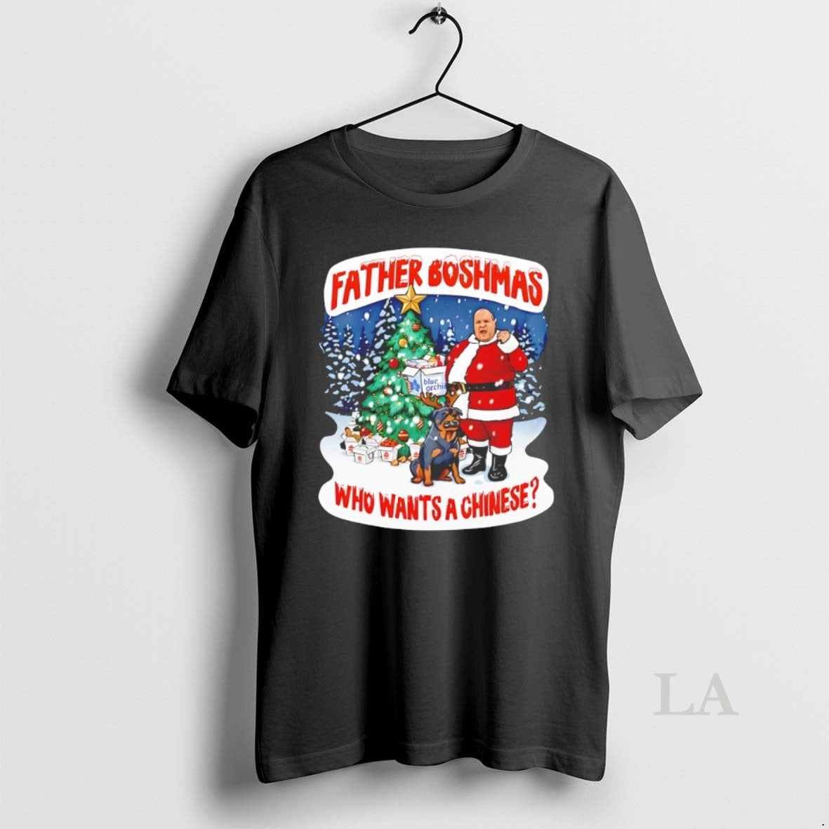 Original Big John Father Boshmas Who Wants A Chineses Christmas Shirt Hoodie Sweatshirt | PurePodTees.com