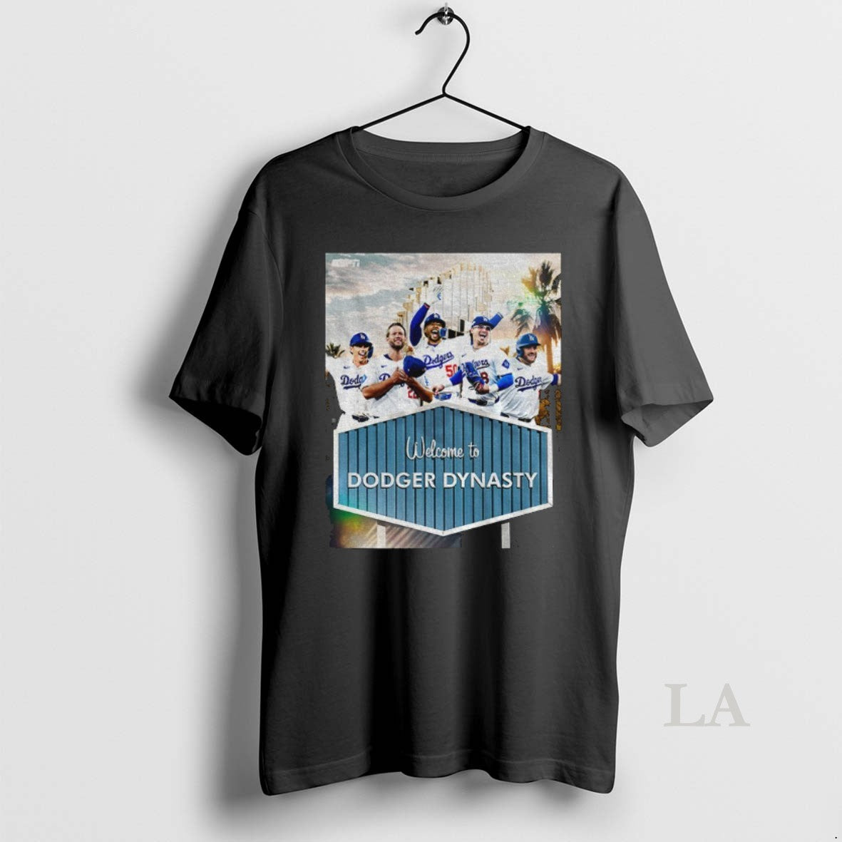 Original Big Five Los Angeles Dodgers Mlb Baseball Welcome To Dodgers Dynasty World Series Shirt Hoodie Sweatshirt