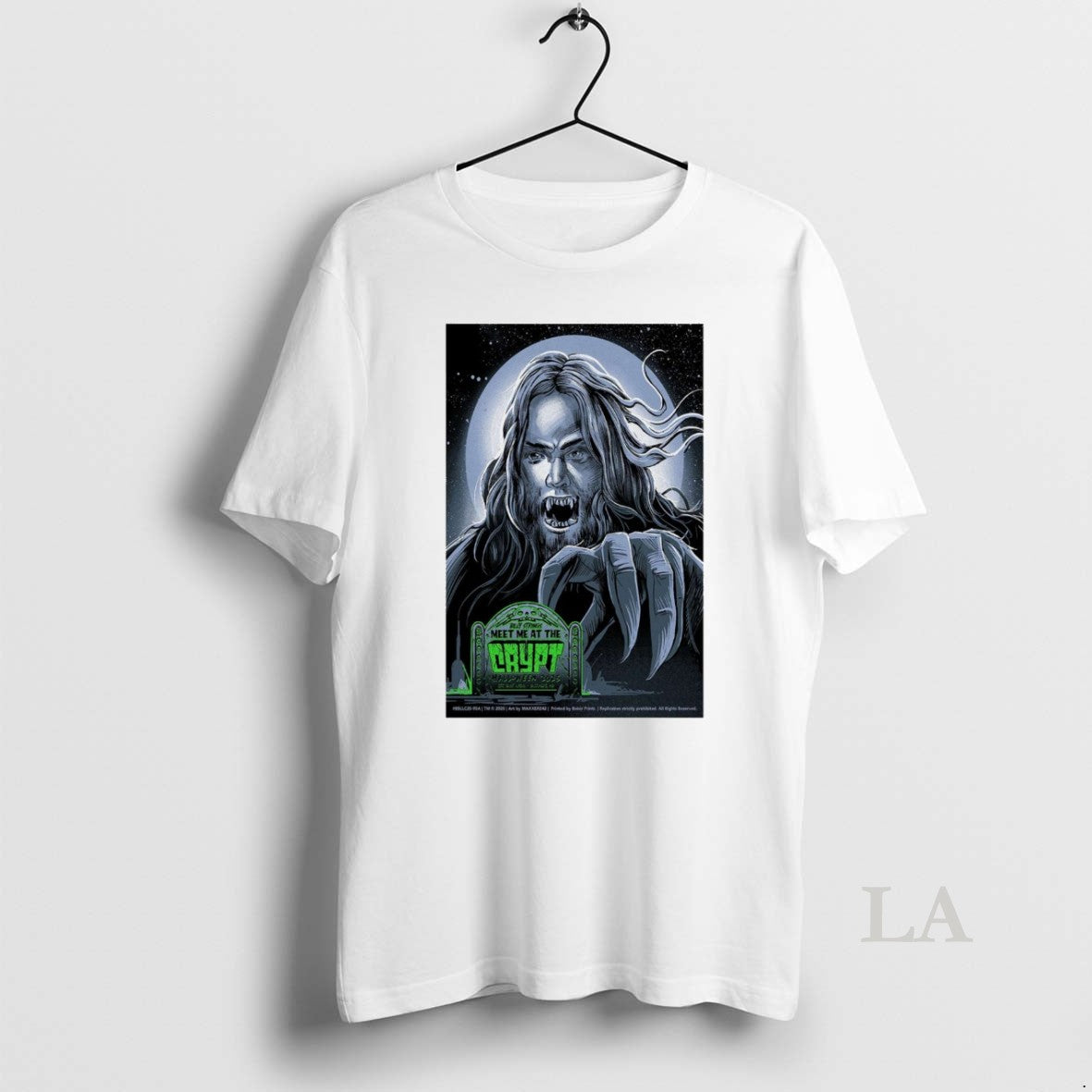 Original Billy Strings Meet Me At The Crypt Cfg Halloween 2025 Shirt Hoodie Sweatshirt | PurePodTees.com