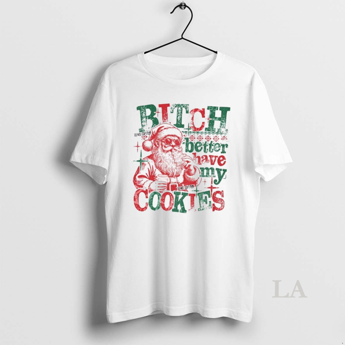 Original Bitch Better Have My Cookies Santa Claus Funny Christmas Shirt Hoodie Sweatshirt | PurePodTees.com