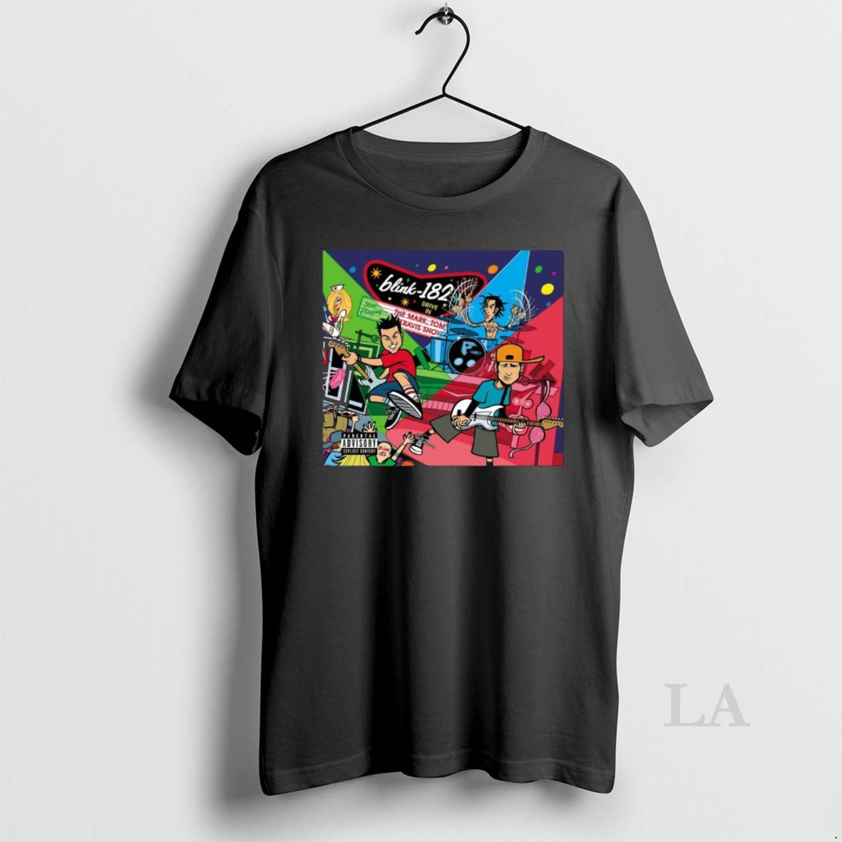 Original Blink 182 Drive In The Mark Tom Travis Show The Enema Strikes Back Shirt Hoodie Sweatshirt | PurePodTees.com