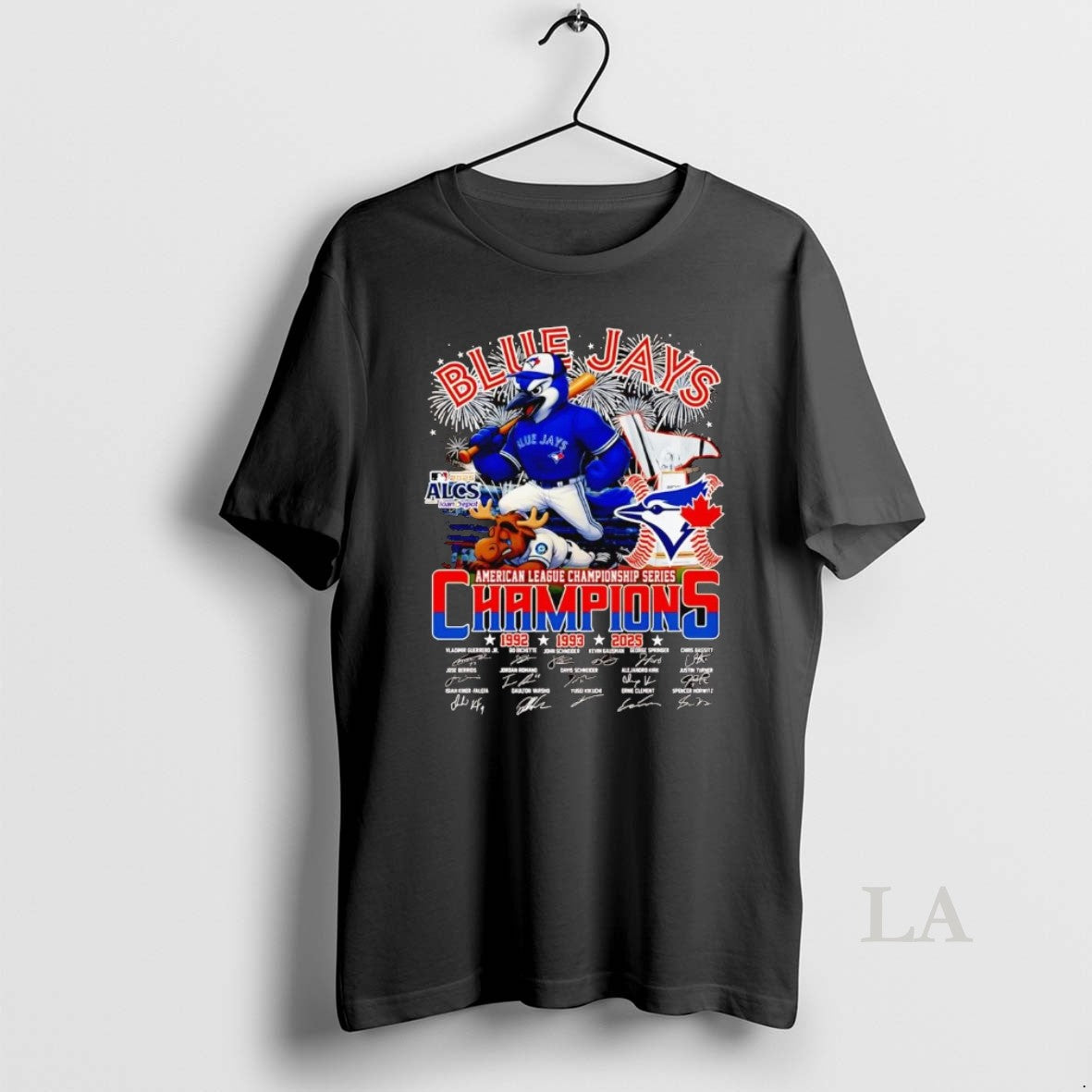 Original Blue Jays 2025 Al Championship Series Champions Shirt Hoodie Sweatshirt | PurePodTees.com