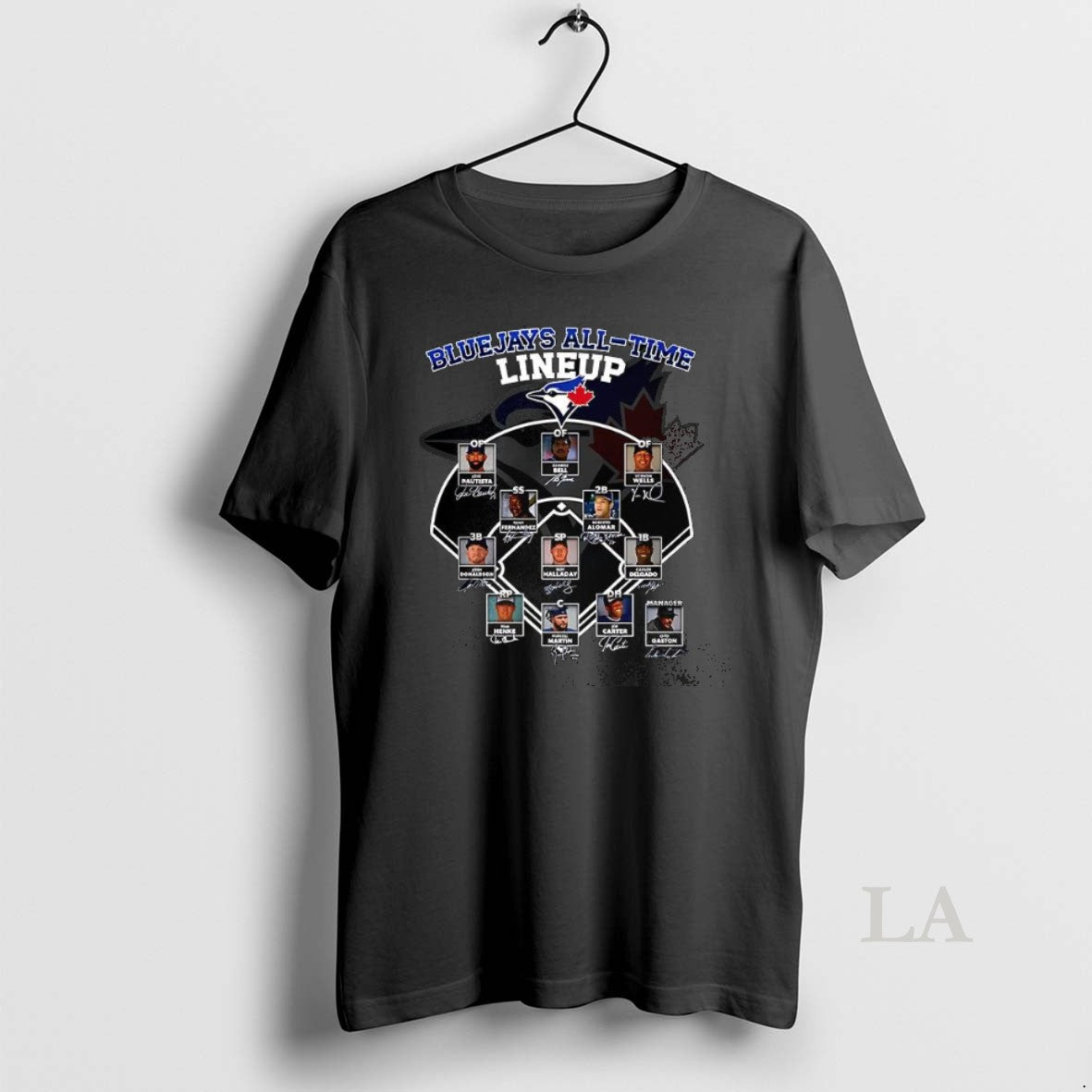 Original Blue Jays All Time Lineup Signature Shirt Hoodie Sweatshirt | PurePodTees.com