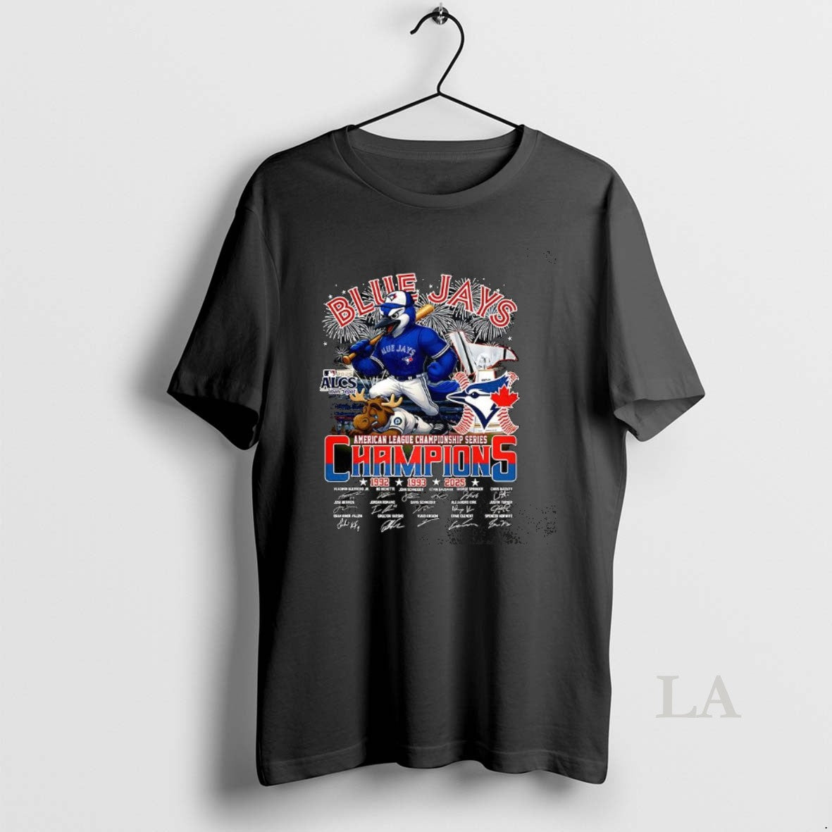Original Blue Jays Beat Mariners Alcs World Series 2025 Champions Player Signature Shirt Hoodie Sweatshirt | PurePodTees.com