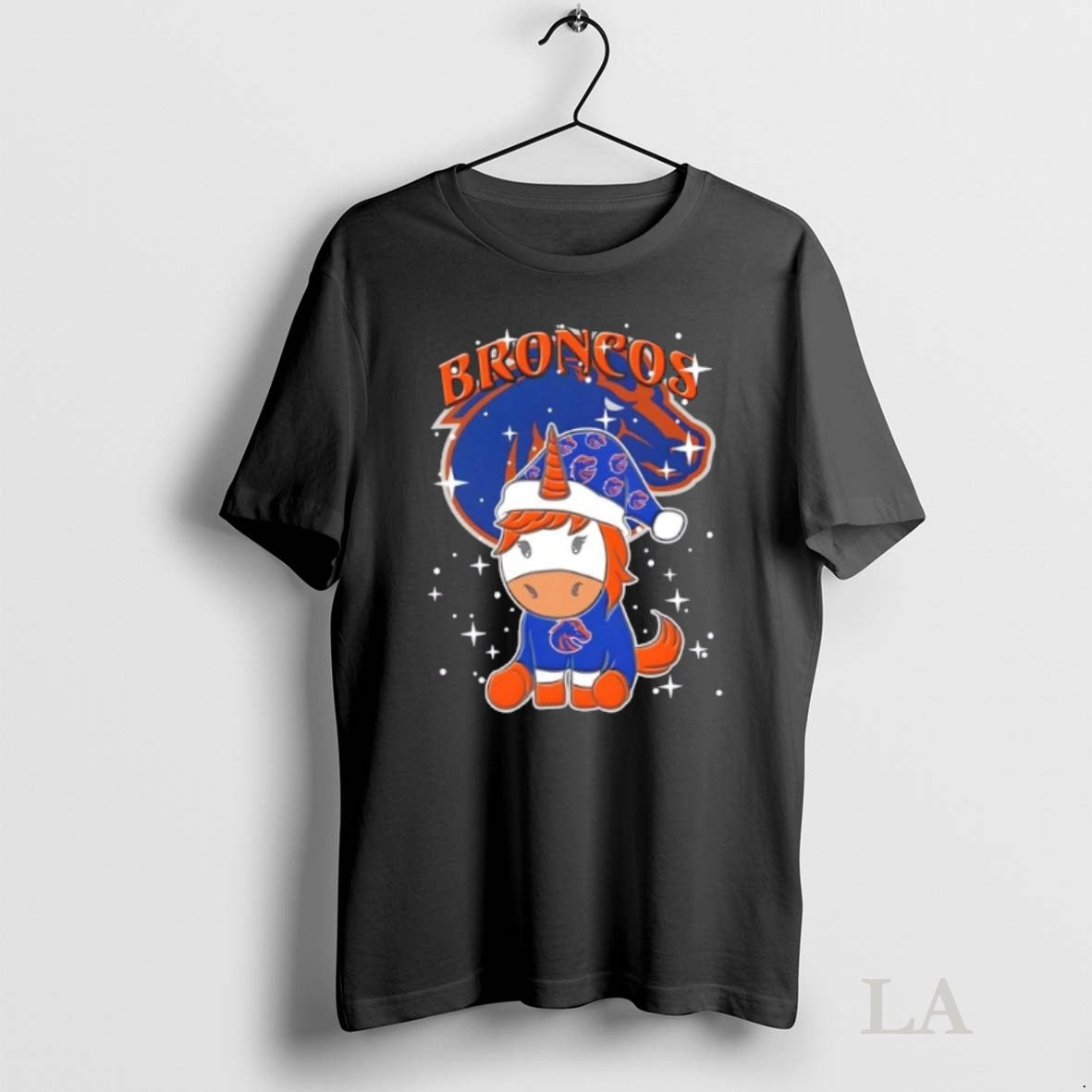 Original Boise State Broncos Football X Unicorn Merry Christmas Shirt Hoodie Sweatshirt | PurePodTees.com