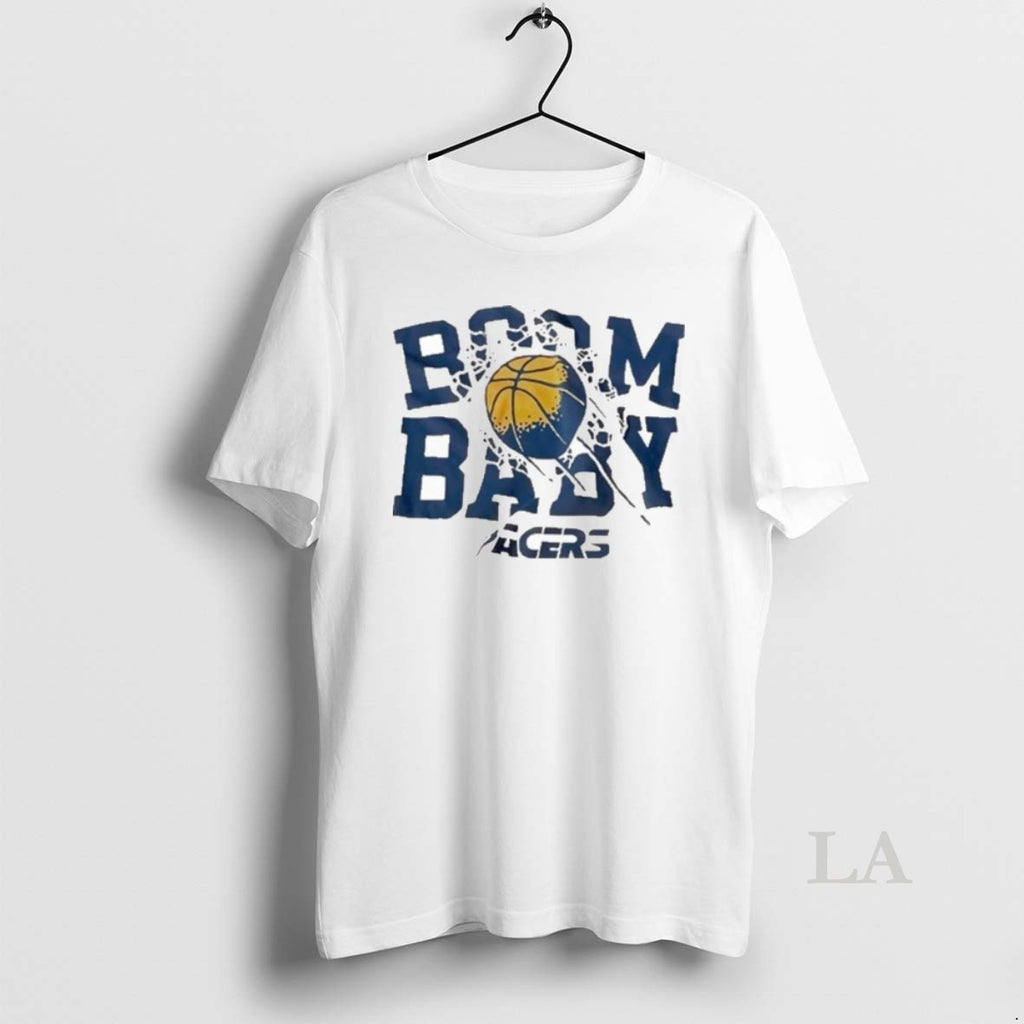 Original Boom Baby Indiana Pacers Basketball 2025 Shirt Hoodie Sweatshirt | PurePodTees.com