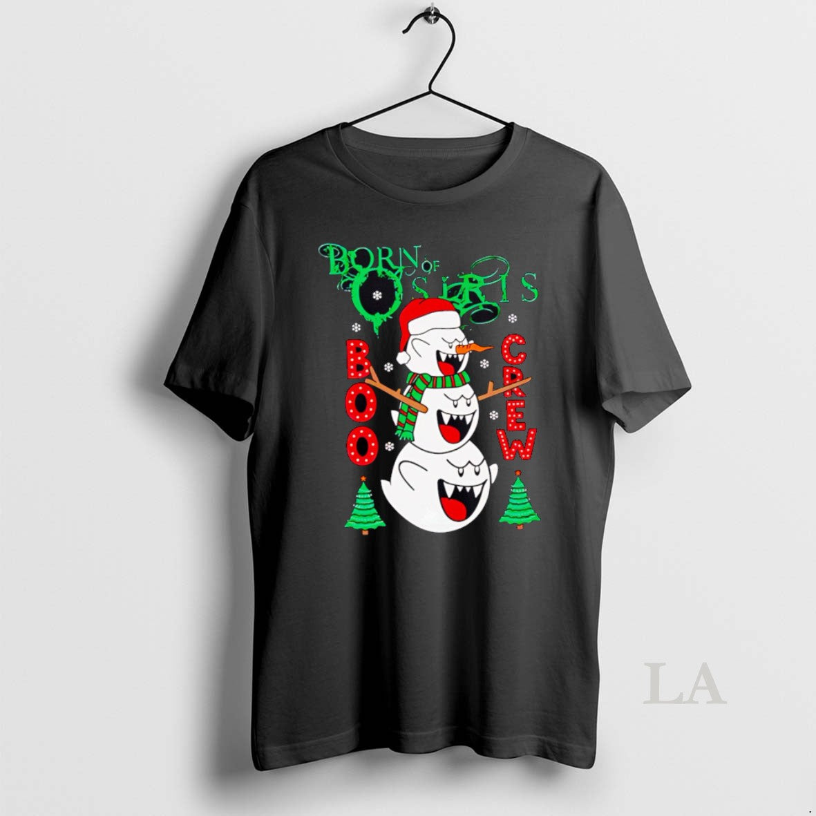Original Born Of Osiris Moshy The Booman Christmas Shirt Hoodie Sweatshirt | PurePodTees.com