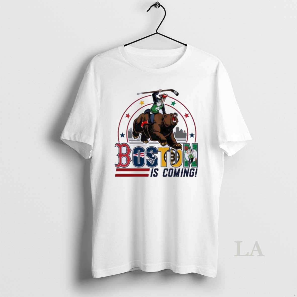 Original Boston Sports Teams Boston Is Coming Shirt Hoodie Sweatshirt | PurePodTees.com